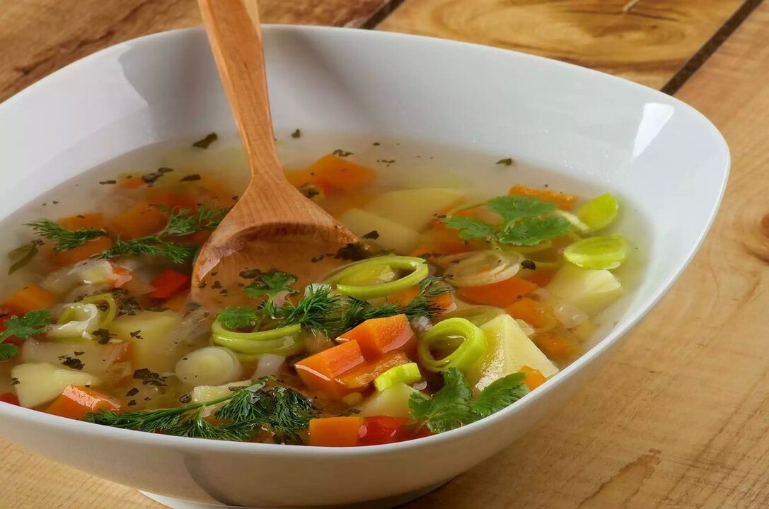 Zuppe vegetali per gastrite